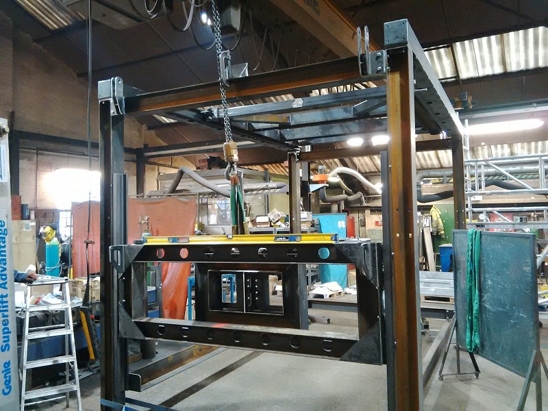 Testing Frame in construction